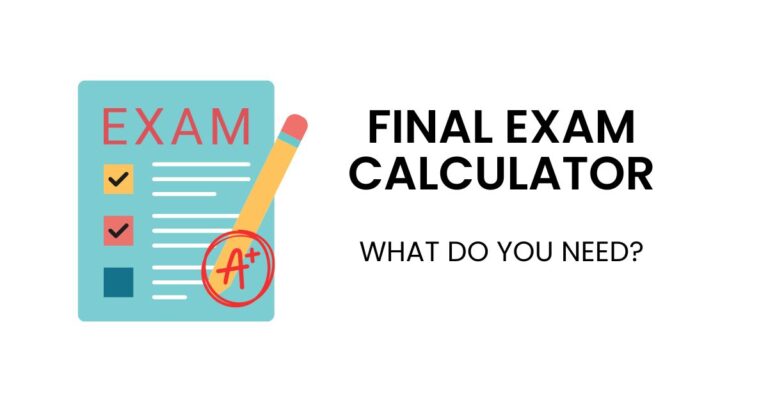 final exam calculator