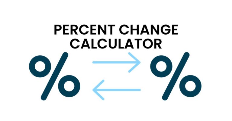 percent change calculator